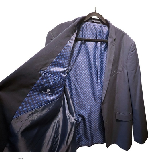 US Polo Assn Navy Blazer - Size 46L